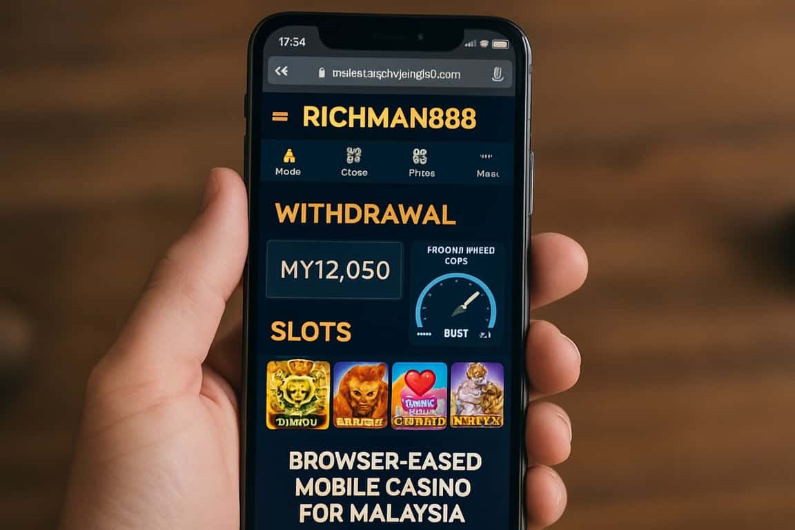 Richman888 Com Login Download: Payout Speed Test & Browser-Play Casino Review